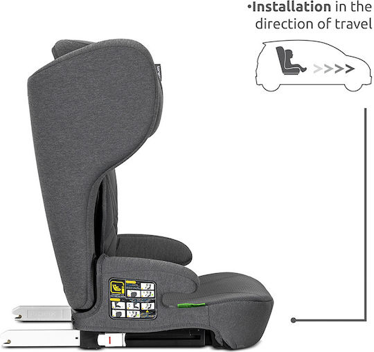 Lorelli Rigel Καθισματάκι Αυτοκινήτου High-back Booster i-Size με Isofix Beige 15-36 kg