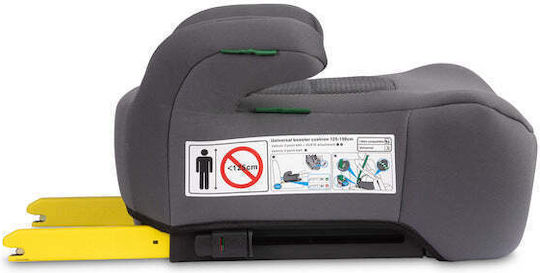 Caretero Jaguar Scaun Auto pentru Copii Scaun de mașină pentru copii i-Size cu Isofix Gri