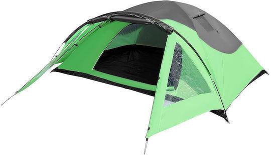 Summer Camping Igloo Mountaineering Grey for 4 People Waterproof 3000mm 330x250x95cm