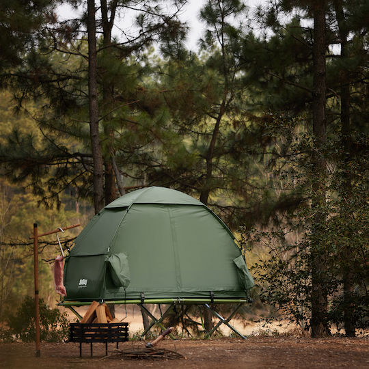 SoBuy Summer Camping Igloo Green for 1 Person 193x86x160cm