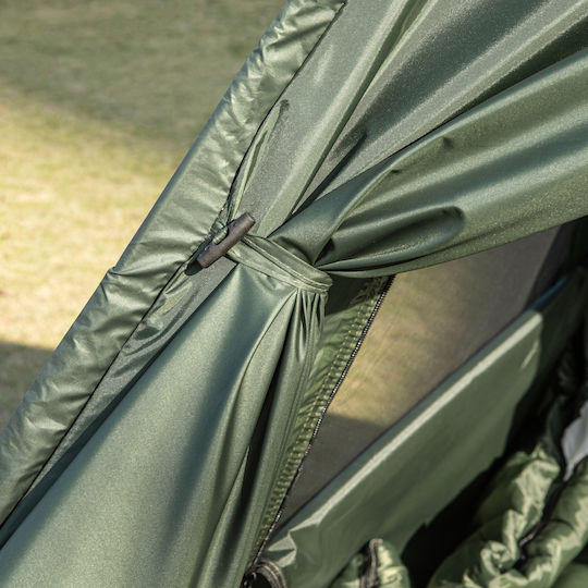 SoBuy Sommer Campingzelt Iglu Grün für 2 Personen 193x145x188cm