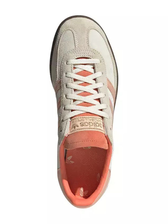 adidas Handball Spezial Sneakers Cream White / Powder Coral
