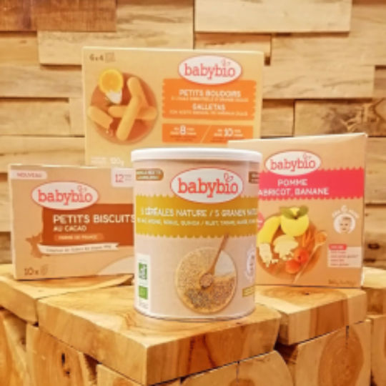 Babybio Biscuits Sugar Free 120gr for 15+ months