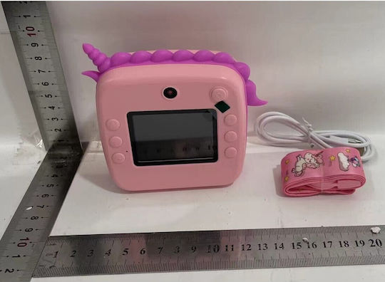 133732 Kinderkamera 24MP mit Thermodruck Rosa