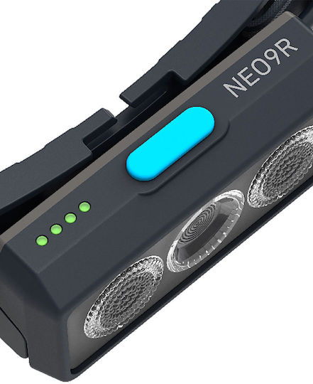 LedLenser Lumină de lucru și de sit, cu baterie Lanternă Frontală LED IP54 cu Luminozitate Maximă 1200lm Albastru