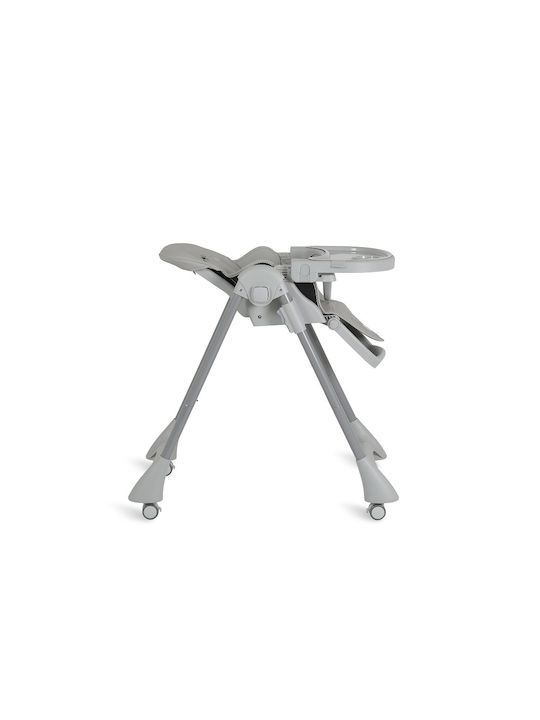 Moni Rico Foldable Baby Highchair With Adjustable Height Gray