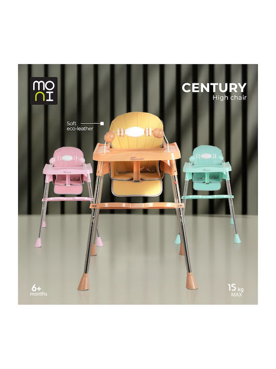 Moni Century Καρεκλάκι Φαγητού Ροζ