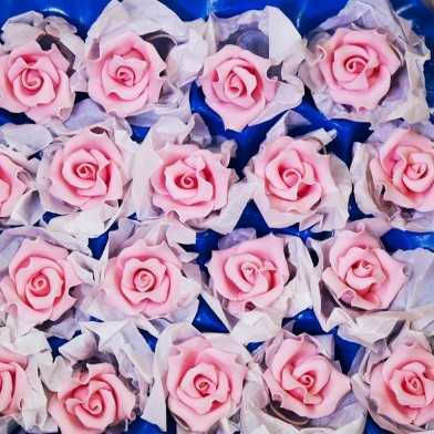 Rosa Helles Rosenblume 7cm Handgefertigtes Dekoratives Nicht Essbares In Ee Rosa Helles Rosenblume 7cm Handgefertigtes Dekoratives Nicht Essbares In Ee