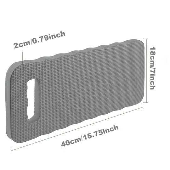 Protective Cushion Knees Yoga Knee Pad Gray 40cm