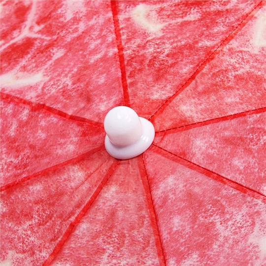 Umbrelă De Plajă Pliabilă Cu Diametru De 1.8m Multicoloră