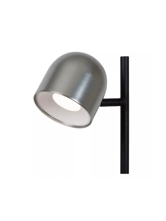 Lucide Lightning Skanska LED Φωτιστικό Δαπέδου με Ρυθμιζόμενο Λευκό Φως Γκρι