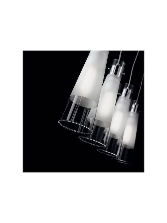 Zambelis Lights Modern Leuchte Wand mit Integrierter LED und Warmweißes Licht Schwarz 8x8x8cm