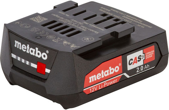 Metabo Tool Battery Lithium 12V with Capacity 2Ah