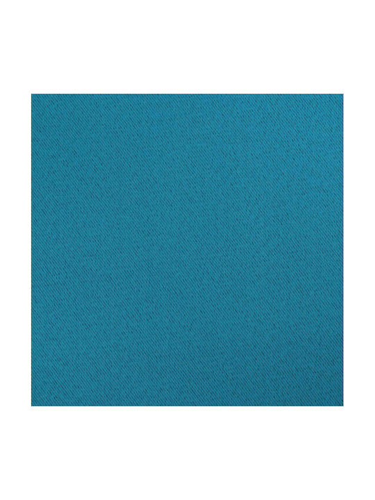 vidaXL Set Vorhänge Verdunkelung Fenster mit Obere Registerkarte Türkis 140x140cm