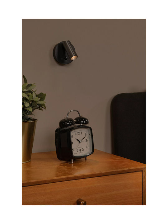 Lucide Lightning Toni Single LED Warm to Cool White Spot in Brown Color