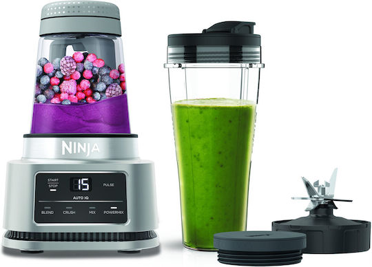 Ninja Foodi Power Nutri Блендер с Пластмасова Кана 700 мл 1100W Сребрист
