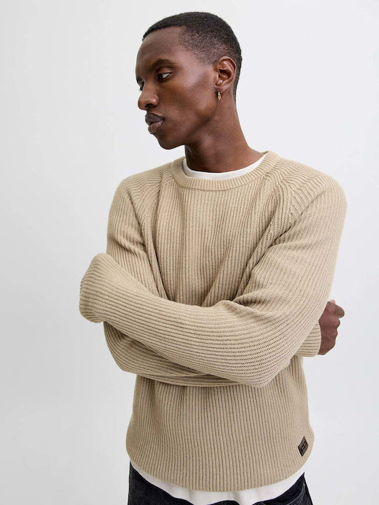 Langarm Pullover Beige