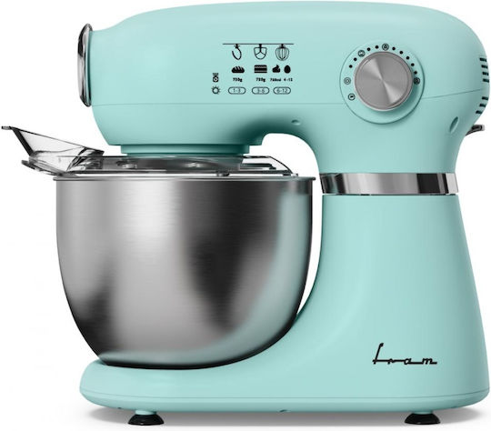 Fram Стенд миксер 1000W с Неръждаема Купа 5лт