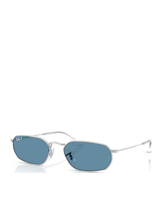 Ray Ban Γυαλιά Ηλίου Ασημί με Μεταλλικό Σκελετό Ray Ban Γυαλιά Ηλίου Ασημί με Μεταλλικό Σκελετό
