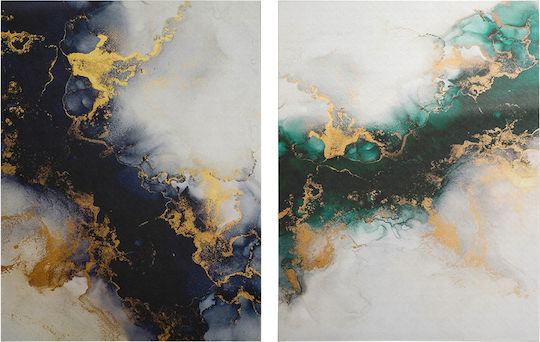 HomeMarkt Series Gobi Twofold Painting on Canvas 50x70cm