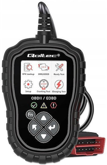 Qoltec Car Diagnostics Digital Tool OBD 2
