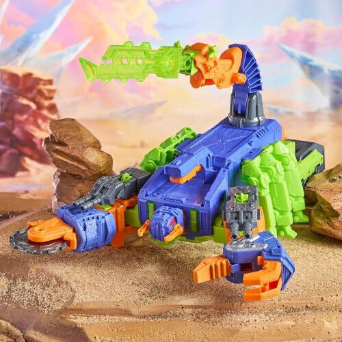 Actionfigur Cyberworld - Scorponok Strike Battle Transformatoren mit Sounds und Licht für 6+ Jahre 35cm