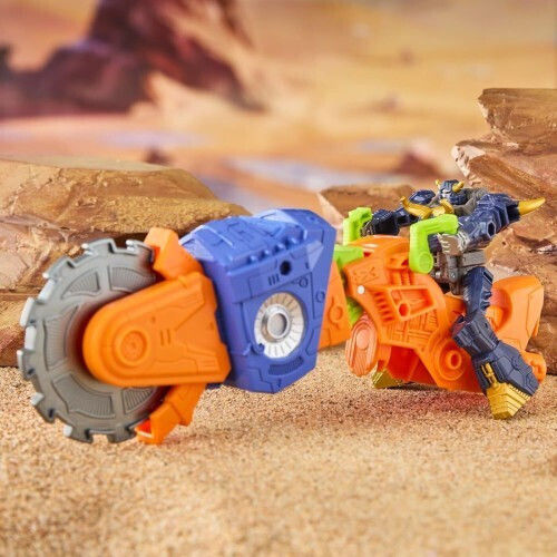 Actionfigur Cyberworld - Scorponok Strike Battle Transformatoren mit Sounds und Licht für 6+ Jahre 35cm