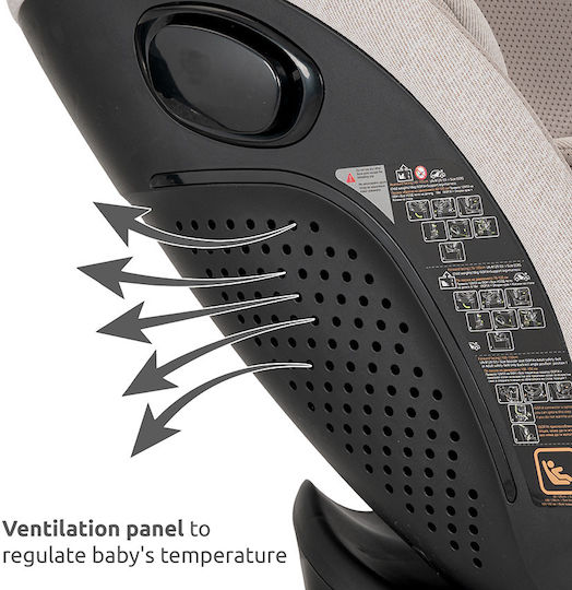 Lorelli Perseus Scaun Auto pentru Copii i-Size cu Isofix Negru