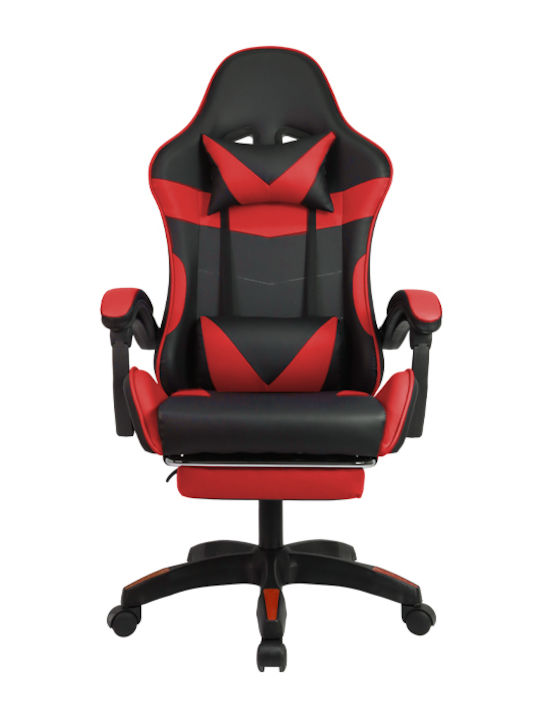 Homeone GMC Gaming Stuhl mit Fußstütze Black / Red