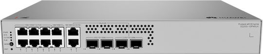 Huawei eKitEngine S220S-10PN4JX Unmanaged L2 Switch με 8 Θύρες Gigabit (1Gbps) Ethernet και 4 SFP Θύρες