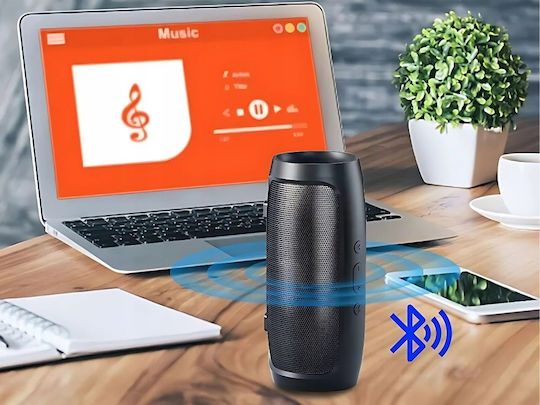 Verk Group Mini 3+ Bluetooth Speaker 20W with Radio and Battery Life up to 8 hours Black