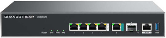 Grandstream GCC6020 UC+Networking Convergence Device VPN Router NGFW Switch & IP PBX 1x 10G SFP+ Port 1x 2.5G 4x Gigabit Ethernet Ports