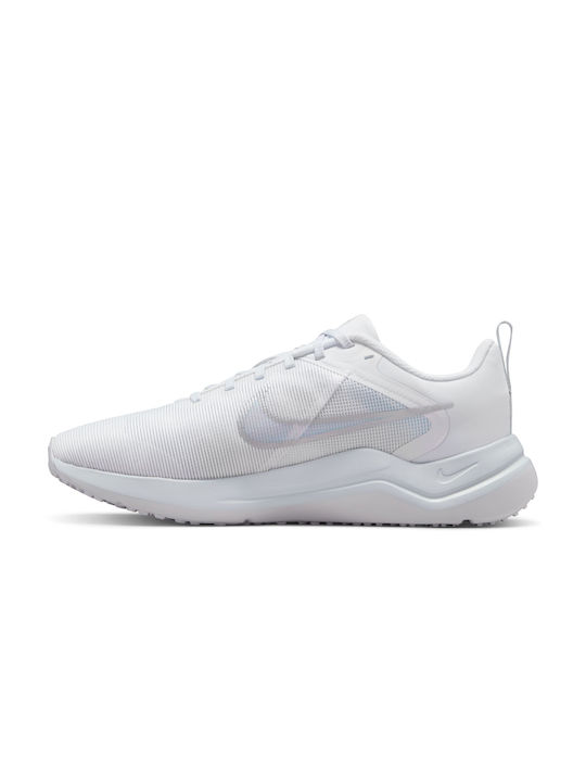 Downshifter 12 Sport Shoes Running White / Pure Platinum / Metallic Silver