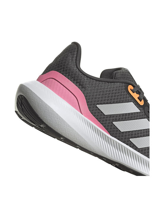 Runfalcon 3 Sport Shoes Running Grey Six / Crystal White / Beam Pink