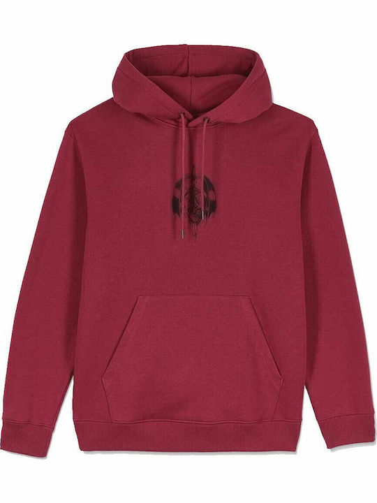 Noder Po Hoodie Φούτερ με Κουκούλα Pepper Red