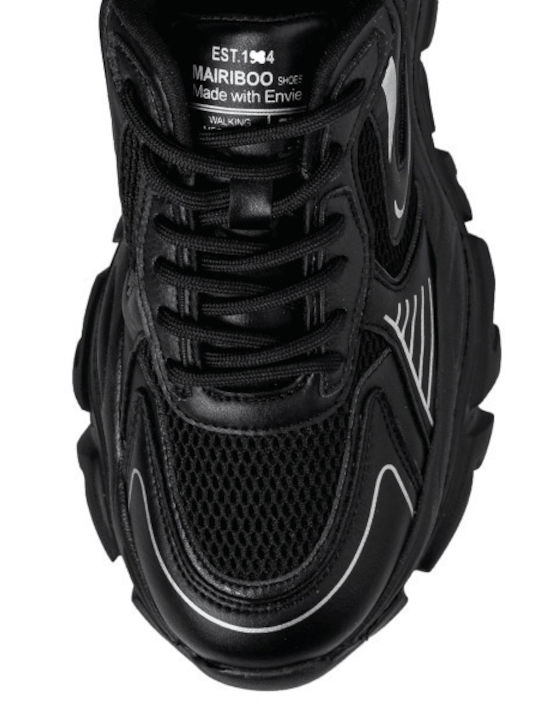 Name Loading Damen Chunky Sneakers Schwarz