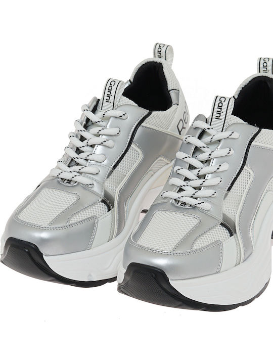 Sneakers White Silver