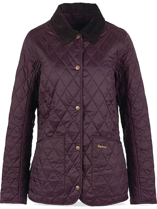 Annandale Κοντό Γυναικείο Μπουφάν για Χειμώνα Black Cherry