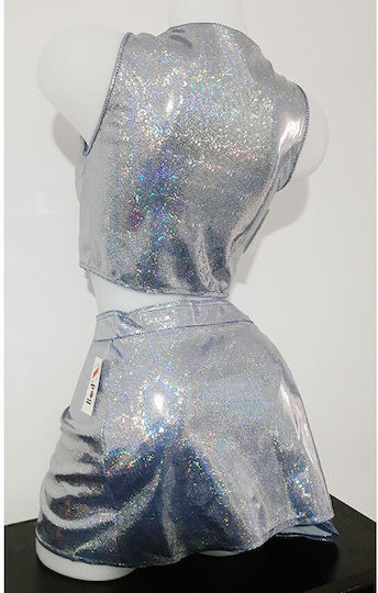 Sexy Skirt Silver