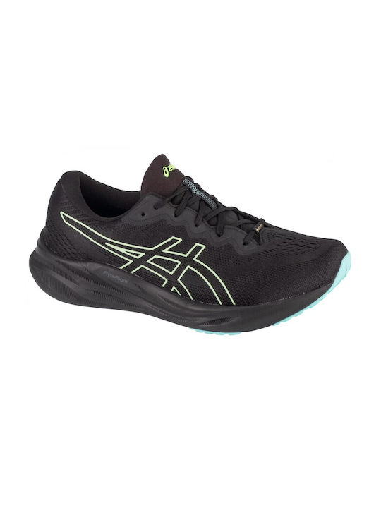 Gel-Pulse 15 GTX Ανδρικά Αθλητικά Παπούτσια Running Μαύρα Αδιάβροχα με Μεμβράνη Gore-Tex