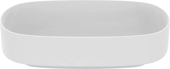 Ideal Standard Linda-x Επικαθήμενος Νιπτήρας Πορσελάνης 55x38x13cm
