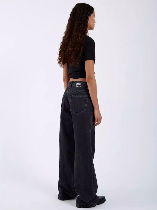Women's Jean Trousers in Regular Fit Retro Black