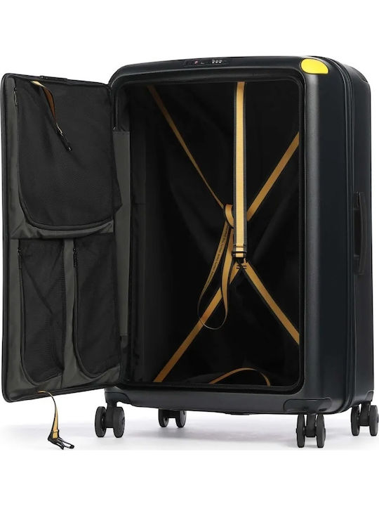 Mandarina Duck Smart Duck Large Hard Suitcase Navy Blue with 4 Wheels Height 75cm