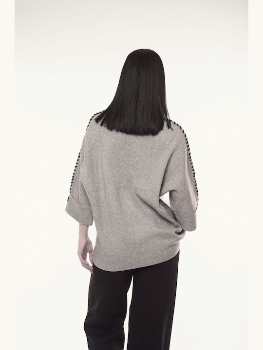 Women's Blouse Gray