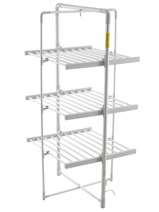 Adler Aluminum Folding Electric Floor Clothes Drying Rack 300W with Hanging Length 2m