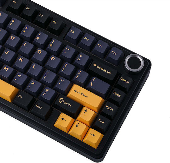 Aula F75 Wireless Gaming Mechanical Keyboard 75% with LEOBOG Reaper switches and RGB lighting (English US)