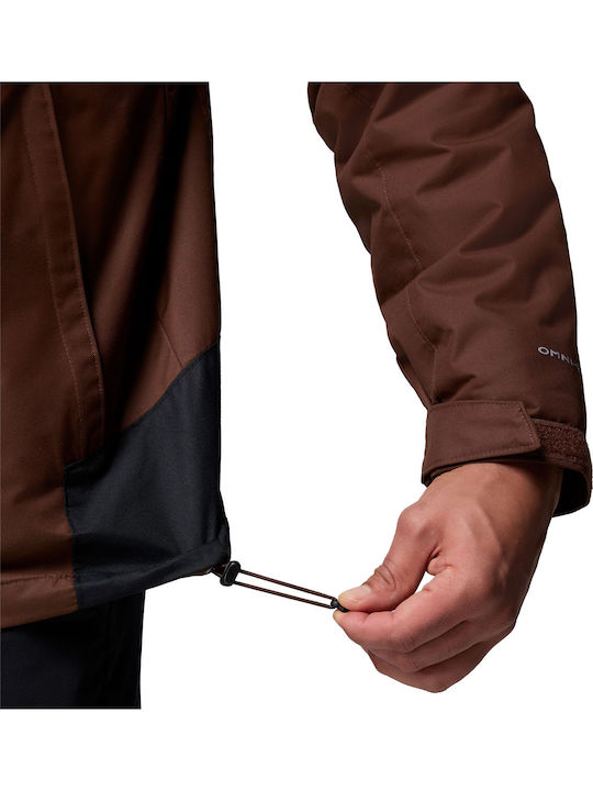 Bugaboo Iii Fleece 3 în 1 de Iarnă Jachetă Impermeabilă Maro