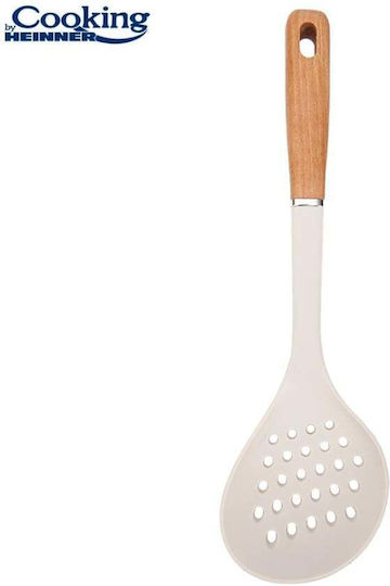 Heinner Shallow Slotted Colander Silicone Spoon 35cm