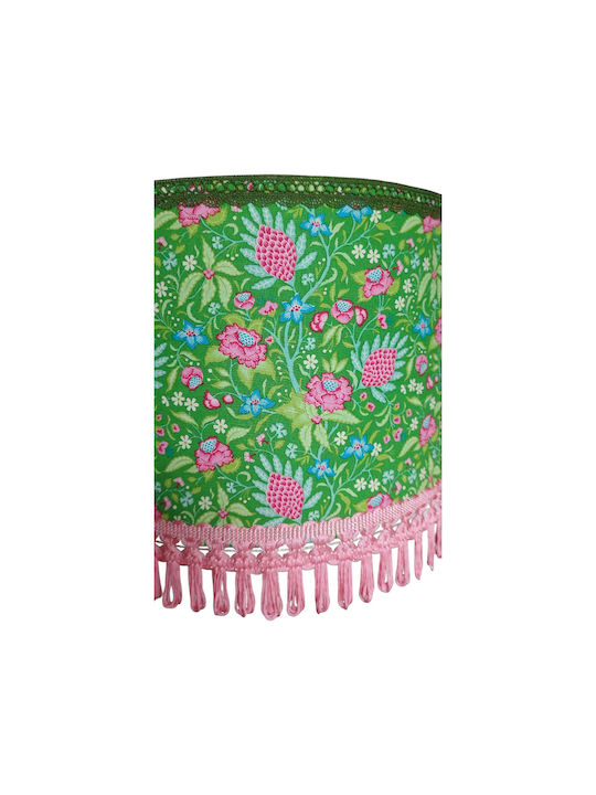 Oxygen Kids Single Ceiling Light E27 Green 35x20cm
