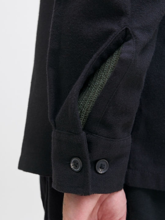 Μακρυμάνικo Overshirt Black 12278969